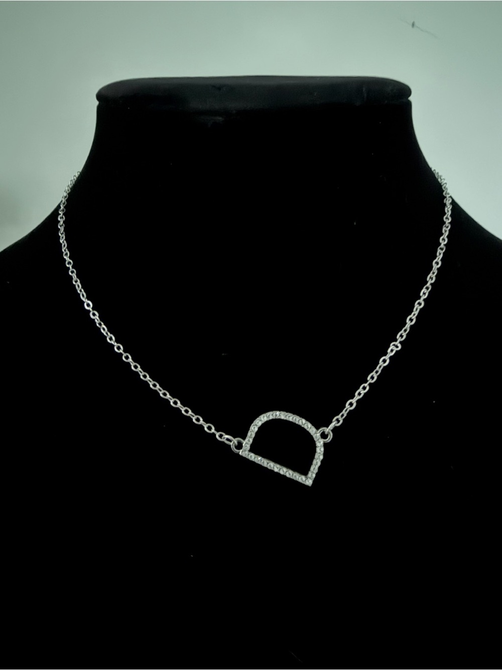 Paparazzi Initial D White Necklace